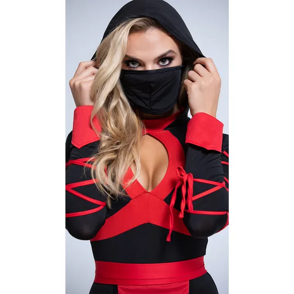 NEW Leg Avenue Dragon Ninja Sexy Halloween Costume Size Large - Image 4