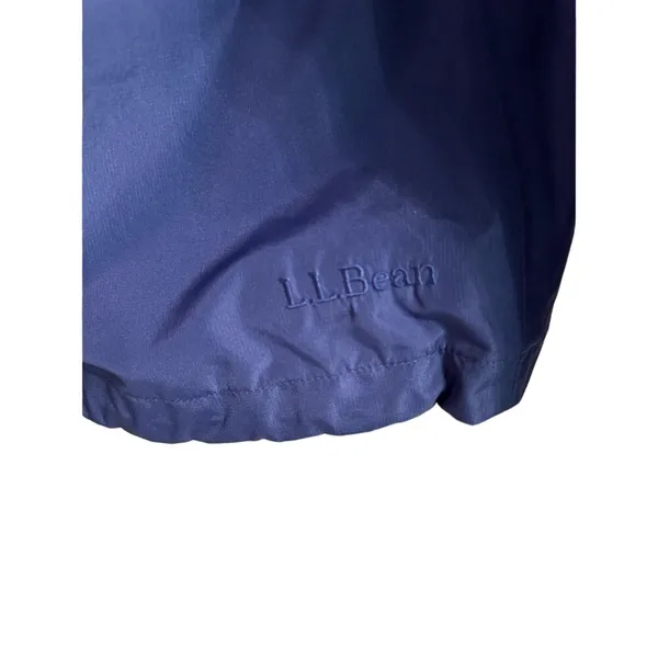 Vintage L.L.Bean Women's X-Large Raincoat, Blue‎ - Image 2