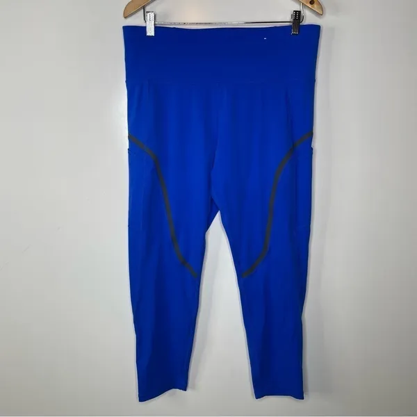 Sports Illustrated Womens Cobalt High Leggings Size Xlarge‎ - Image 3