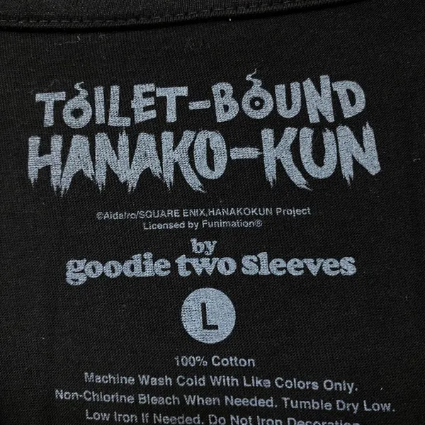 Toilet-Bound Hannako-Kun Manga Cover Poster Anime Tee L - Image 4