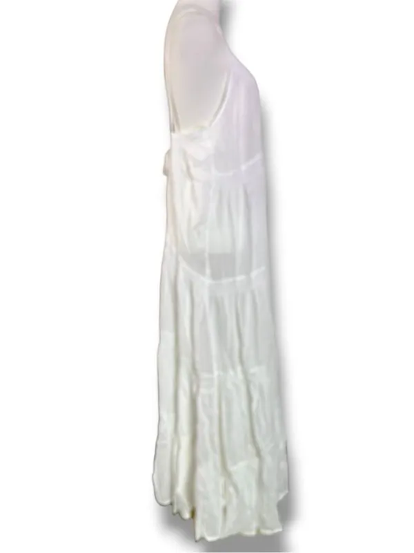 Free People Bohemian Ethereal Billowy Horizon Coast Maxi Dress White XL NWT - Image 7