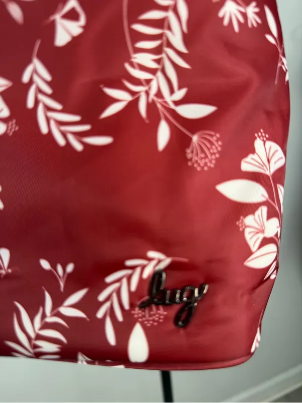 lug Red Floral Lunch Bag - Image 3