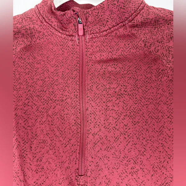 Lululemon EUC Rest Less Cropped 1/2 Zip Dusty Rose - Image 4
