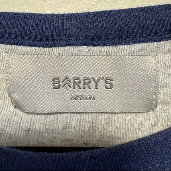 Barry's UWS Raglan Shirt Blue Size M - Image 4