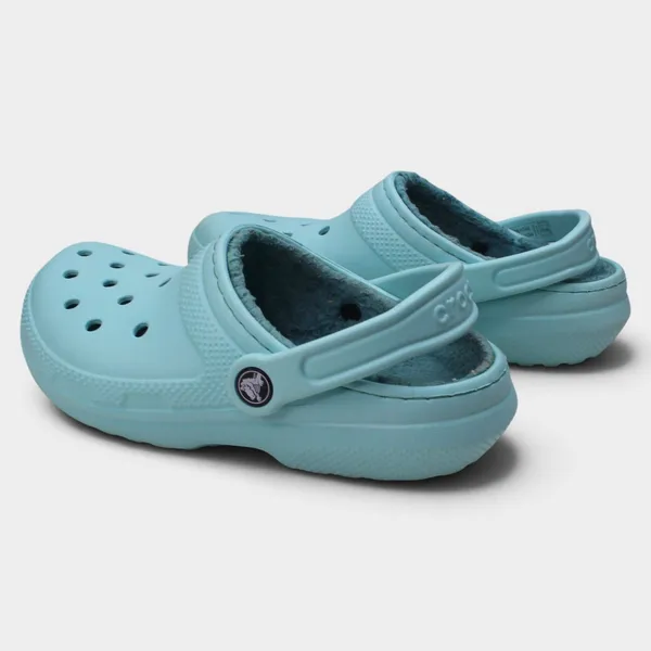 Crocs Classic Lined Clog Aqua Blue M4 W6 - Image 6