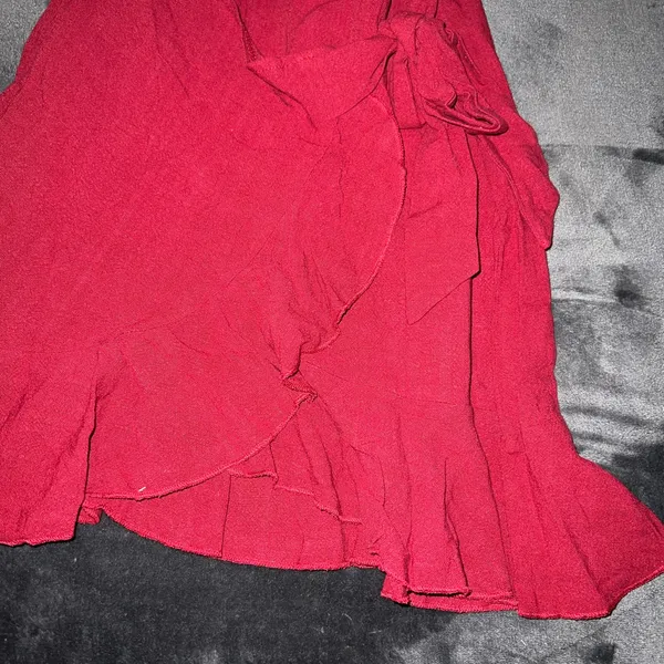 Princess Polly Caedere Mini Dress in Maroon Size 2 New with tag - Image 14