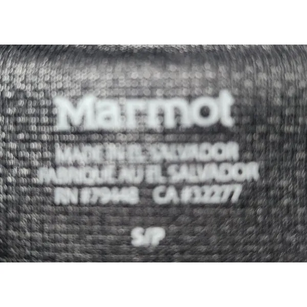 Marmot Pullover Long Sleeve Athletic Shirt Running Training‎ Black S - Image 3
