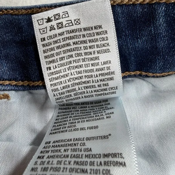 American Eagle Outfitters Jegging Skinny Jeans Women’s Size 10 Medium Wash - Image 5