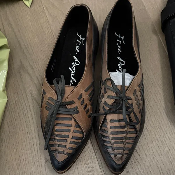 NEW Free People Oxford Loafers Women's Shoes - Image 3
