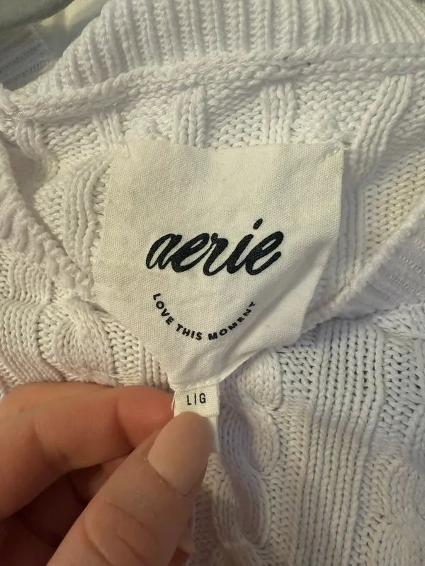 Aerie Cropped Sweater - Image 4