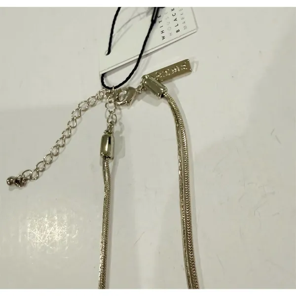 $40 White House Black Market Reversible Necklace mix metal cute gift - Image 5