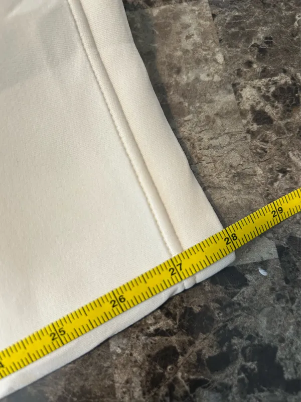 Uniqlo cream sweatpants  - Image 8