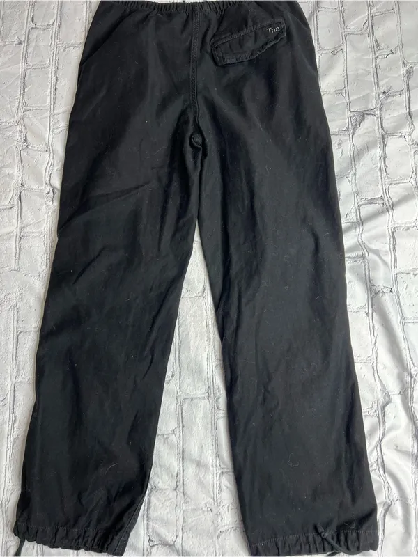 TNA Black Drawstring Elastic Hem Pants size small joggers - Image 4