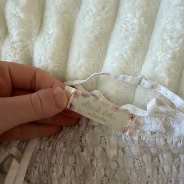 Altar'd State White Lace Bralette - Women Intimates & Sleepwear - Image 3