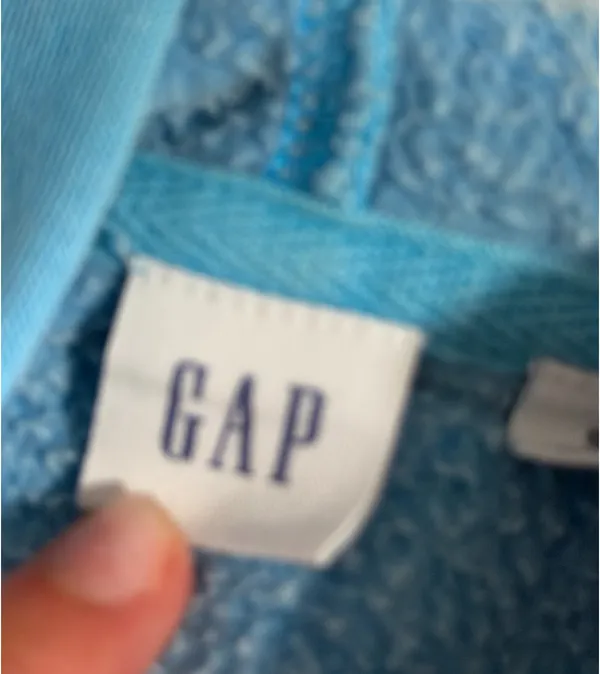 Gap Hoodie Blue Women’s - Image 3