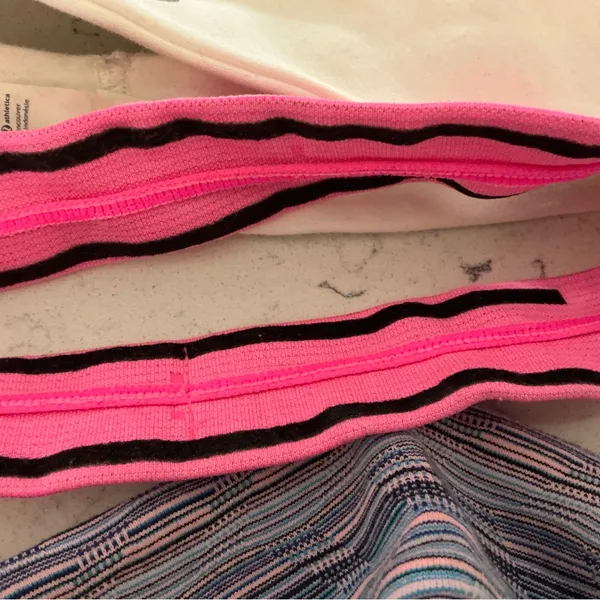 Lululemon Headbands Trio - White ,Pink, Multicolor - Image 6