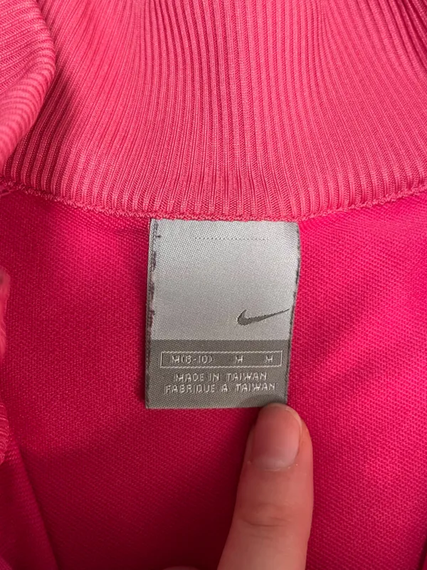 Hot Pink Nike Quarter Zip Pullover - Image 6