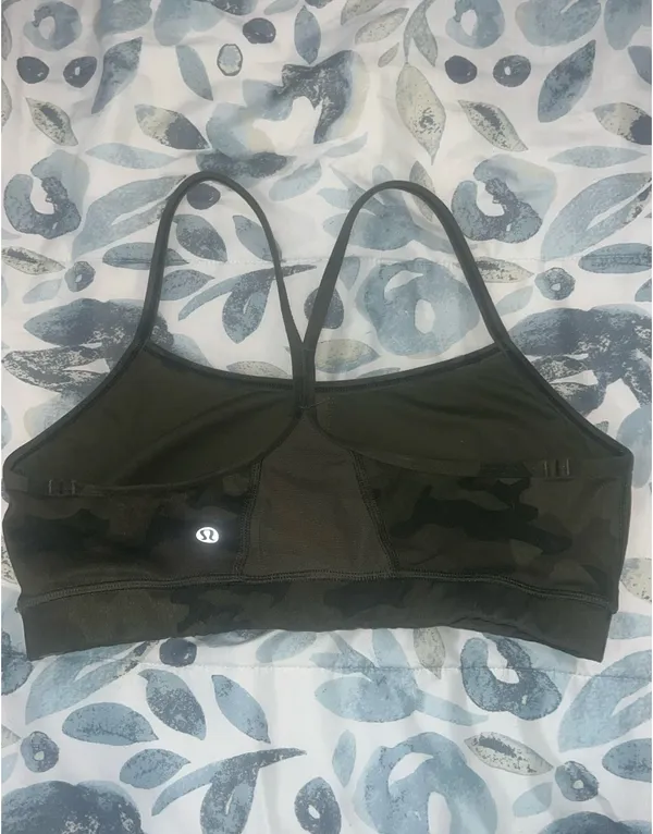 Lululemon Sports Bra Flow Y Camo - Image 2