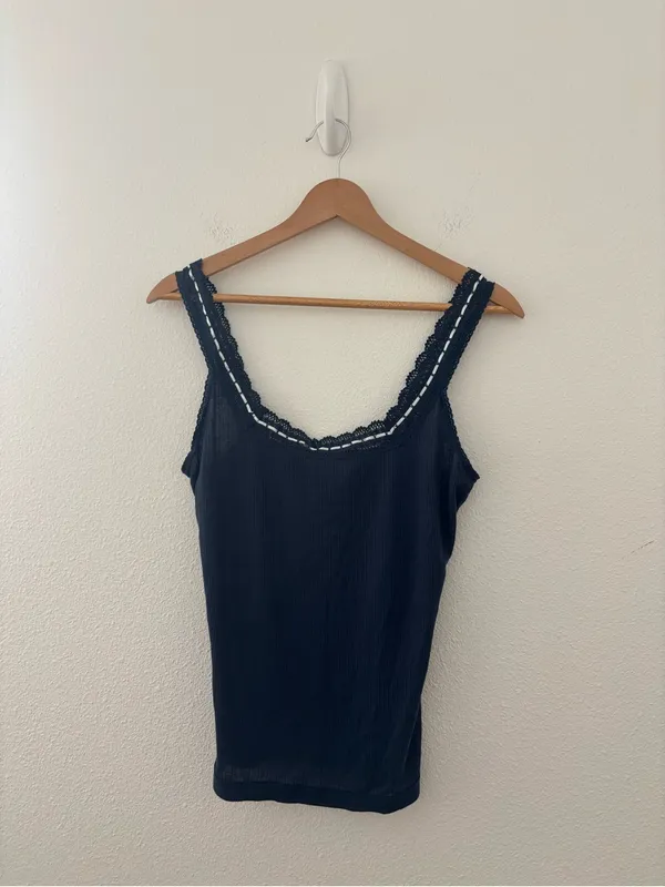 Free People only you tank in navy - Image 2