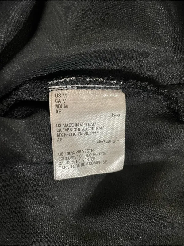 International Concepts Satin Like Lace-Trim Slip Long Nightgown Black Size M NWT - Image 11