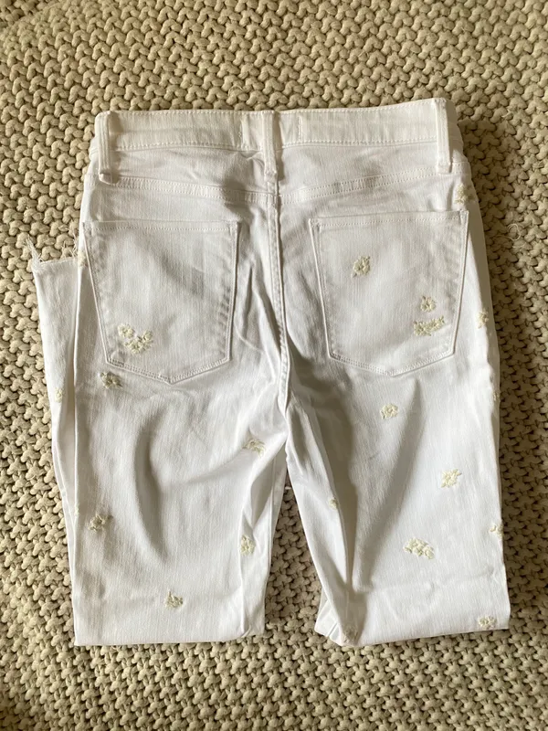 Abercrombie White Jeans - Image 6