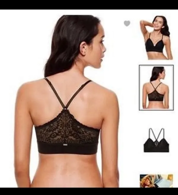 VS PINK Lightly Lined Bralette - Image 3