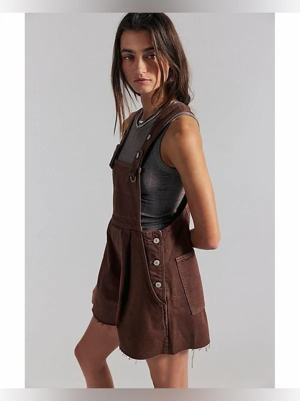 Free people Rambler Shortalls - Image 2