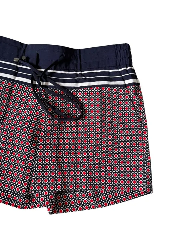 THE LIMITED Red Blue Casual Drawstring Shorts Size XS - Image 4