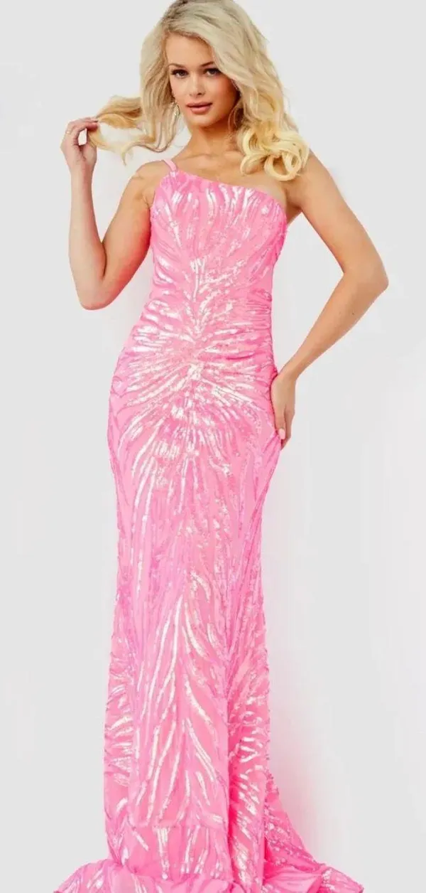 Pink Prom Dress - Image 2