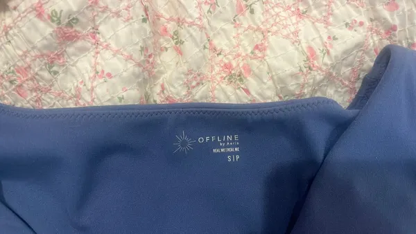 aerie blue long sleeve - Image 3