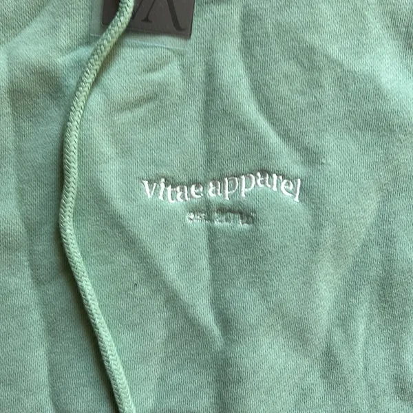 Vitae apparel green hoodie - Image 3