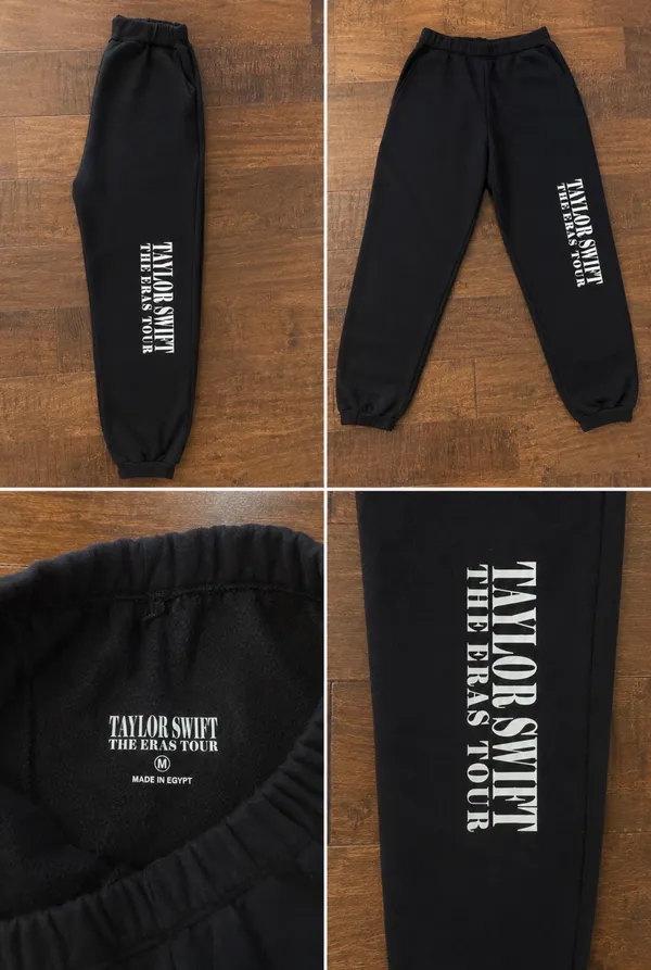 Official Taylor Swift Eras Tour Sweatshirt & Sweatpants Set Size M - Image 4