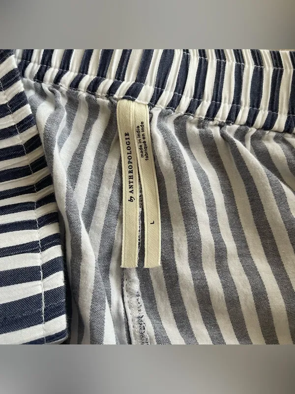 Anthropologie WREN Women's striped boxer shorts - Image 4