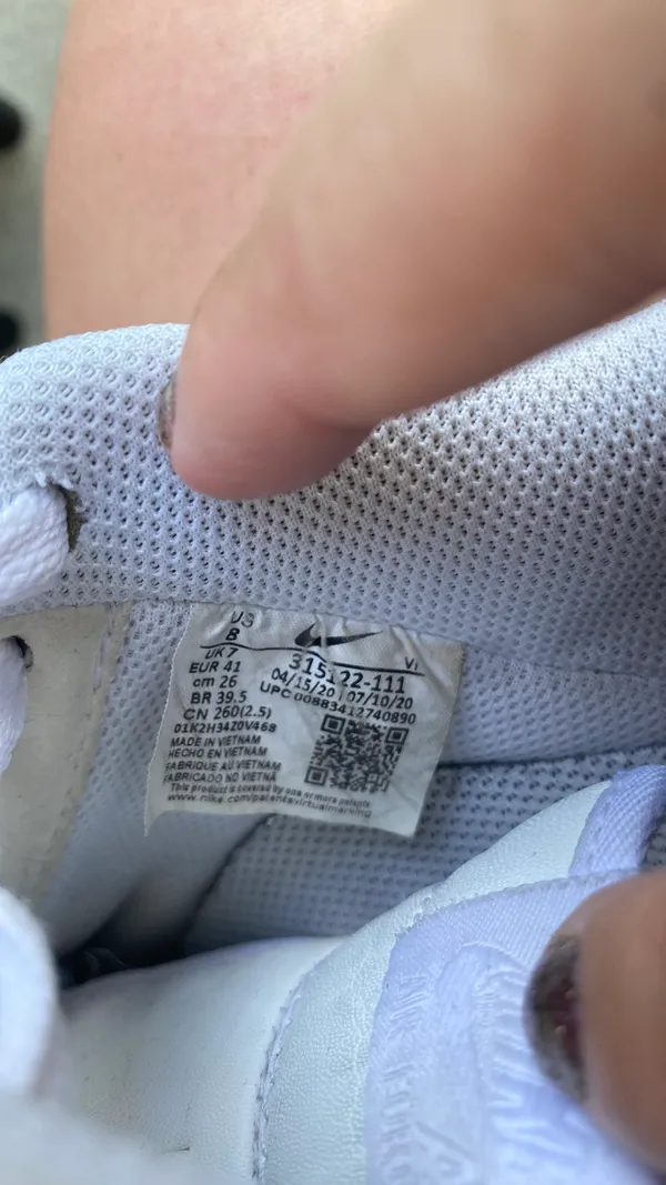 Nike Air Force 1 White  - Image 4