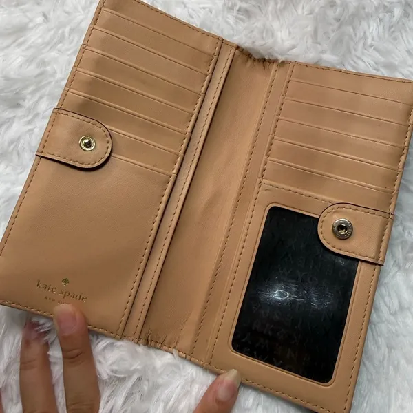 Kate Spade Black Bi-fold Wallet - Image 3