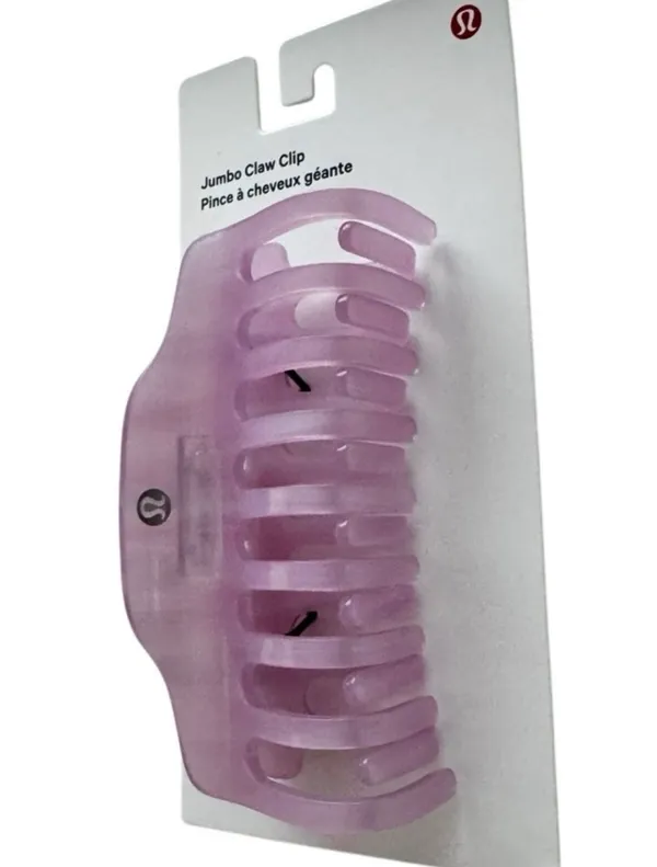 Lululemon Jumbo Claw Clip Sweet Sorbet/Pink Pearl - Image 9