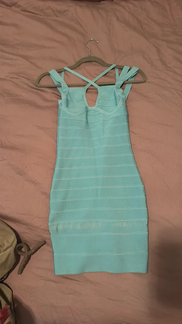 Bebe Vintage Bandage Dress mini dress - Image 2
