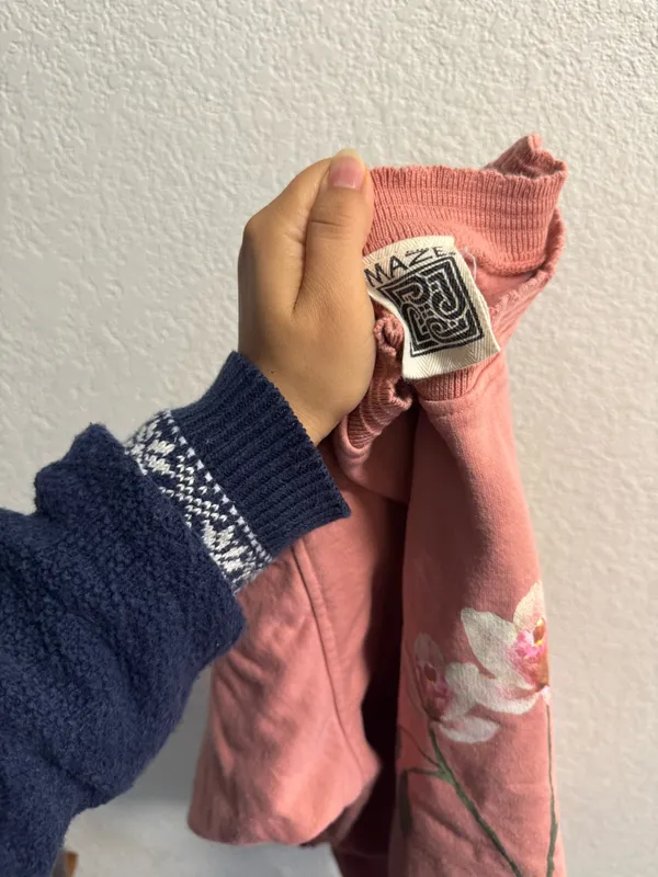 Vintage sweater Maze Pink Size L - Image 3