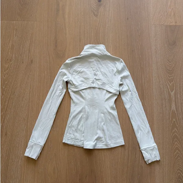 Lululemon Define Jacket Size 0 Beige / Pale Sage - Image 2