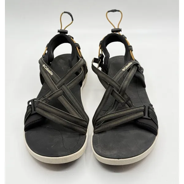 Columbia Black Women's Sport Sandal Size Strappy Outdoor Hiking 10 Adjustable‎ - Image 2