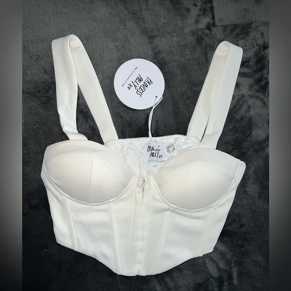 Princess Polly Torin Top in White Size 6 New with tag - Image 12