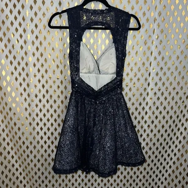 B darlin sequin dress mini dress formal homecoming high school size 1/2 XS - Image 5
