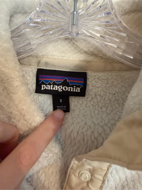 Patagonia Re-Tool Snap T Pullover White Size Small - Image 3