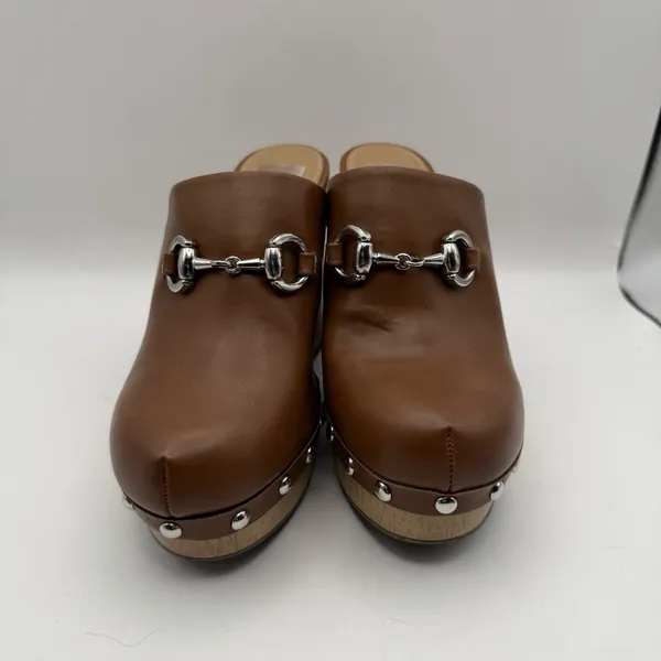 Dolce Vita DV‎ Women's Sz 7 Chrissy Studded Block-Heel 4.5 Inch Clogs Shoes - Image 2