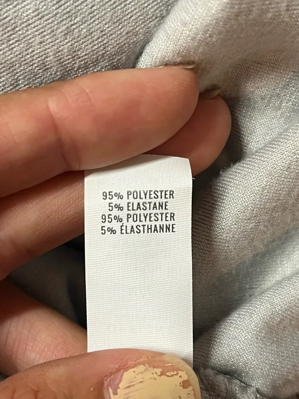 OFFLINE by Aerie Velour Hoodie Grey - Image 3