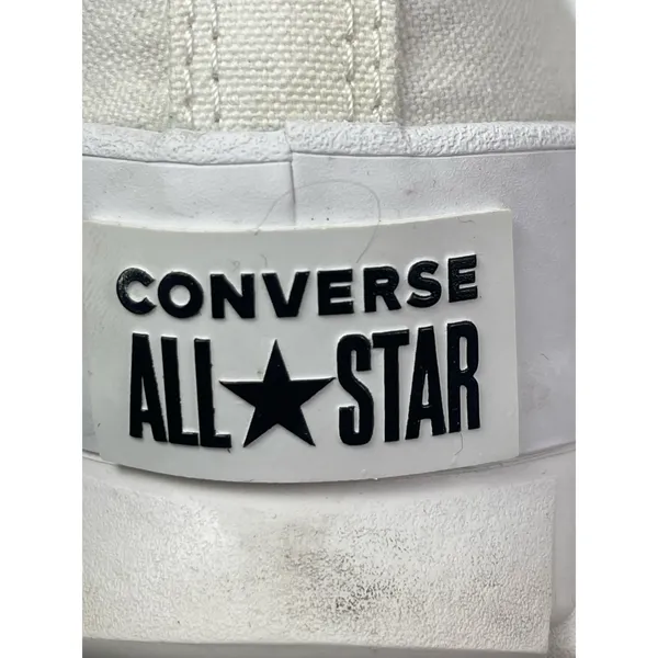 Converse Chuck Taylor All Star Lugged White Round Toe High Top Sneaker Shoes 9.5 - Image 9