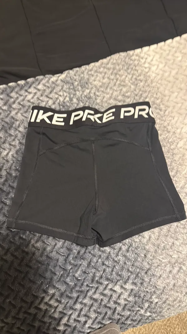 Small Black Nike Pro Shorts Spandex Women’s - Image 2