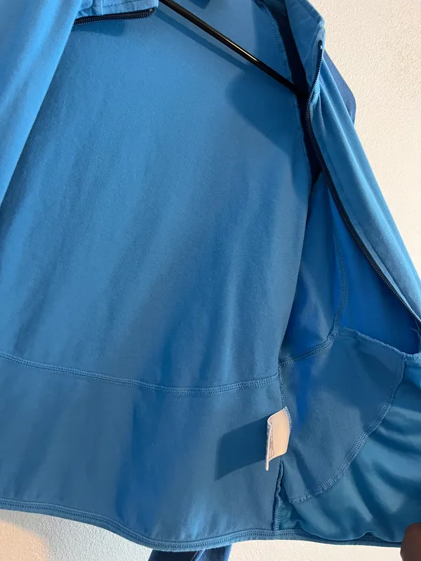 Nike Blue  full zip fitted jacket - Image 5