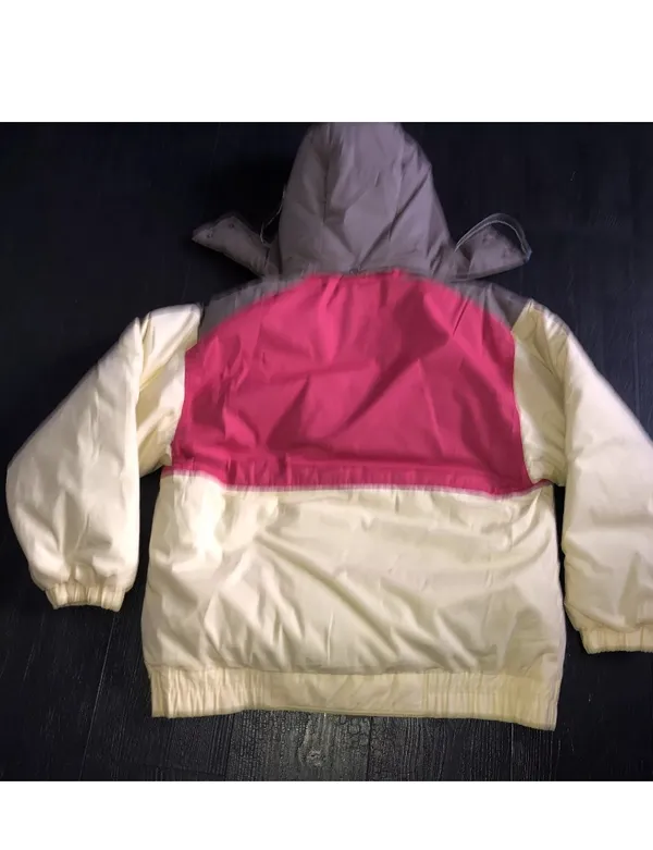 SWAN Vintage Genuine Feather Down Fill Ski Puffer Coat Hooded XL women’s - Image 8
