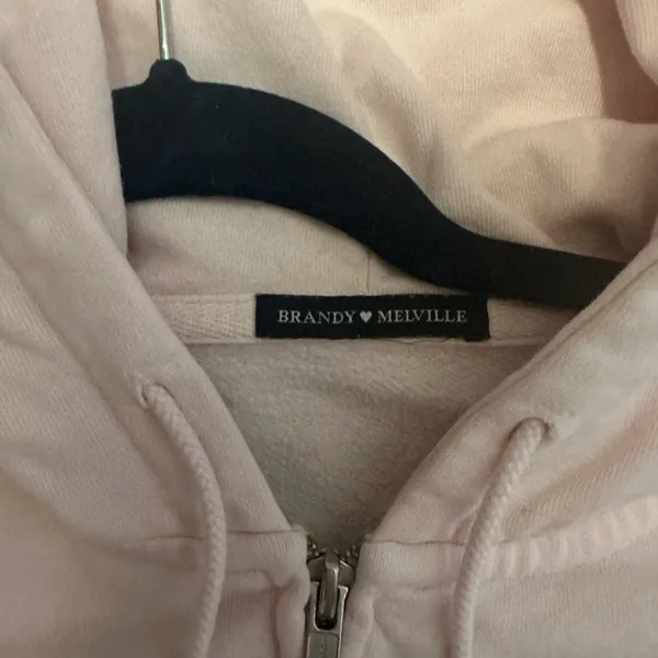 brandy melville cropped zip up - Image 2